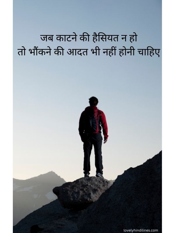 एटीट्यूड गैंगस्टर शायरी हिंदी में