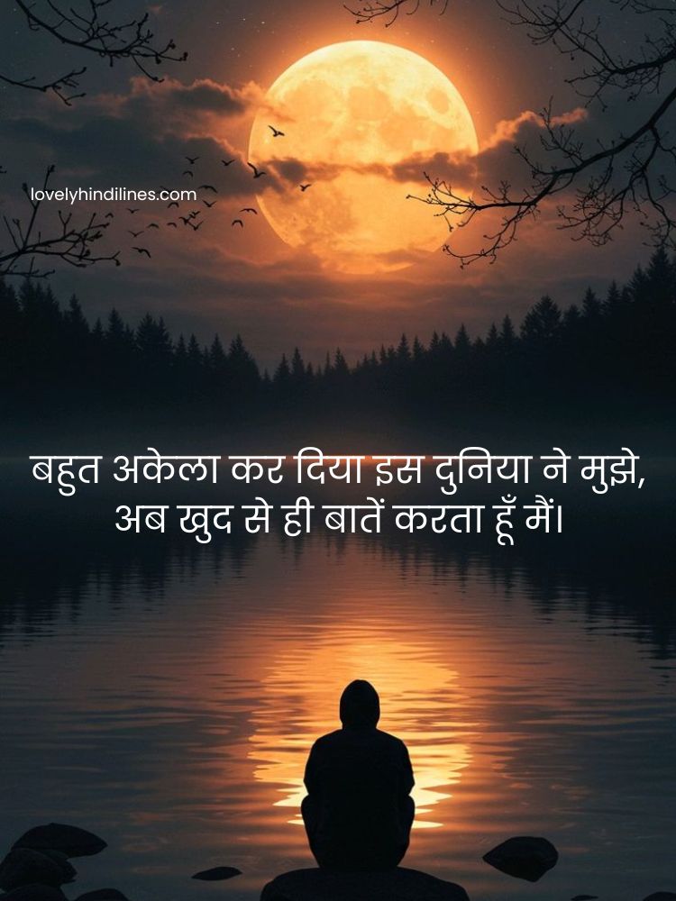 Very Sad Alone Shayari