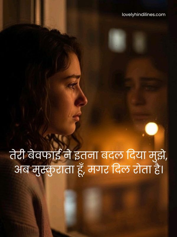Heart Touching Bewafa Shayari Hindi