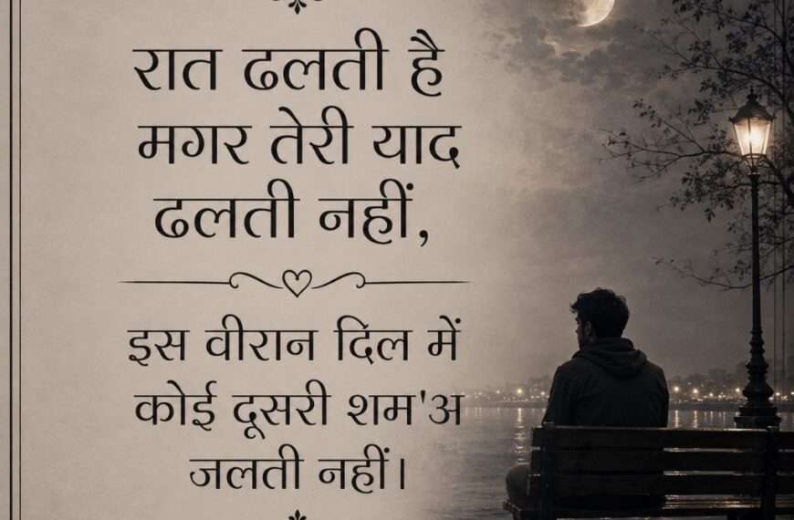 Sad Yaad Shayari Urdu In Hindi