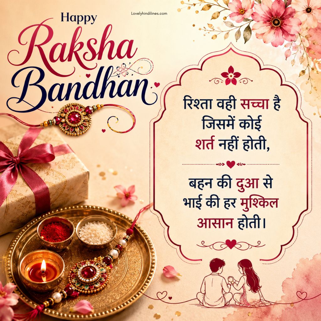 Happy Raksha Bandhan 2026 Shayari