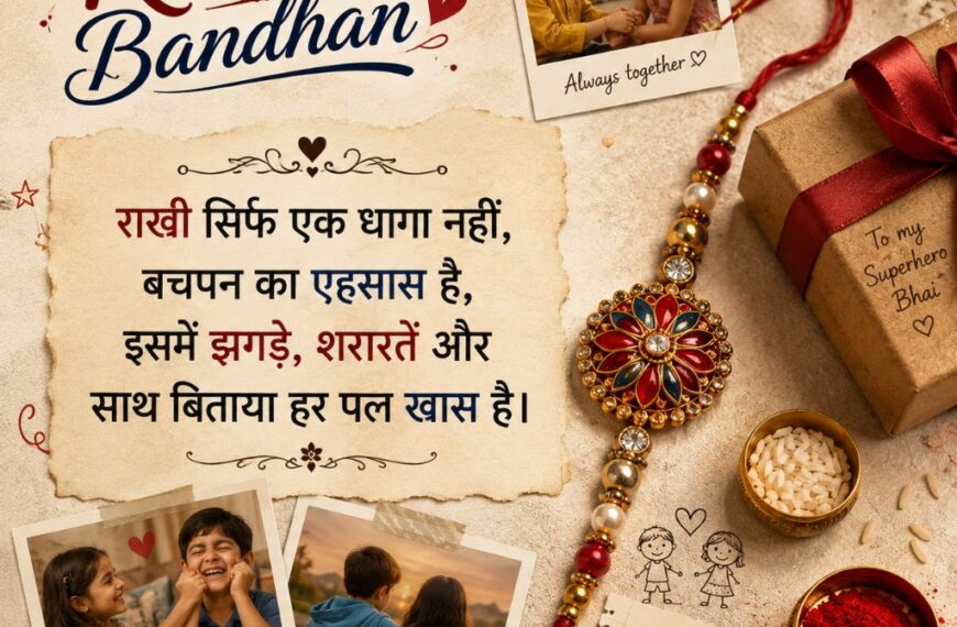 Raksha Bandhan Bhai Ke Liye Shayari