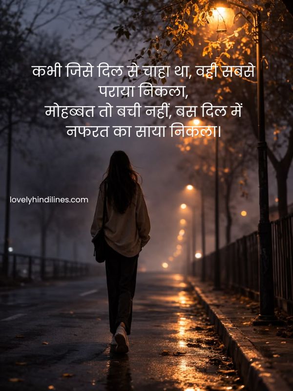 Best Nafrat Shayari in Hindi